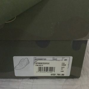 VALENTINO SNEAKERS BLUE CAMUFLAGE WITHE YELLOW